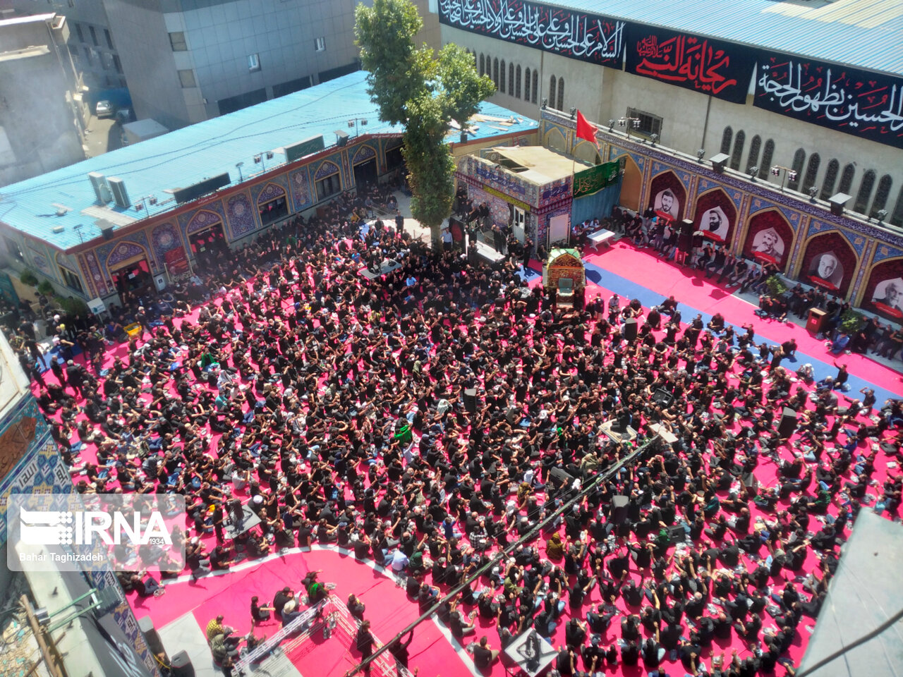 زائران صالح بن الکاظم (ع)، ندای هَلْ مِنْ ناصِرٍ یَنْصُرُنی مولا را لبیک گفتند