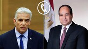 رئیس جمهور مصر و نخست‌وزیر رژیم صهیونیستی درباره غزه تلفنی گفت وگو کردند