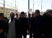 بازدید وزیر کشور از زیرساخت های پایانه مرزی مهران 