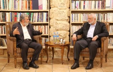 رایزنی رهبران حماس و جهاد اسلامی درخصوص تحولات فلسطین