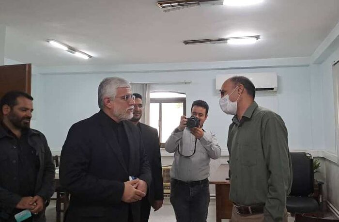 Golestan governor's presence in IRNA