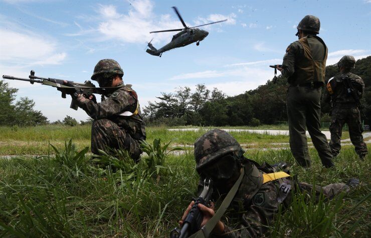 کره جنوبی و آمریکا مقدمات رزمایش نظامی مشترک را آغاز می‌کنند