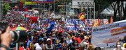 Venezolanos protestaron para exigir devolución del avión incautado
