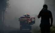 تخلیه شهرهای جنوب فرانسه به خاطر آتش سوزی گسترده جنگل‌ها 