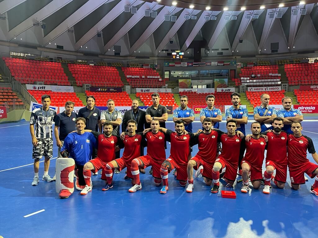چهارمین پیروزی تیم ملی هاکی در قهرمانی آسیا