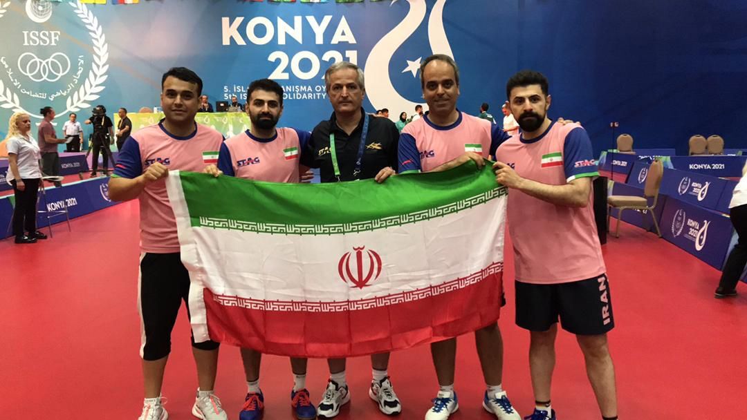 دومین طلای تنیس روی میز سهم مردان ایران شد