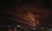 حملات راکتی غزه به فلسطین اشغالی