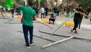 تحصن باز طرفداران «حمایت از مشروعیت» در کنار منطقه سبز بغداد تا تحقق خواسته‌ها