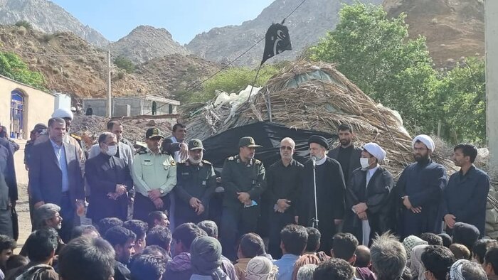 رییسجمهور پای صحبت روستاییان جنوب کرمان نشست 2