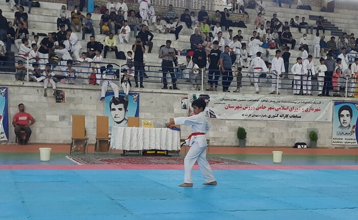 مسابقات کاراته قهرمانی کشور در تربتحیدریه برگزار شد