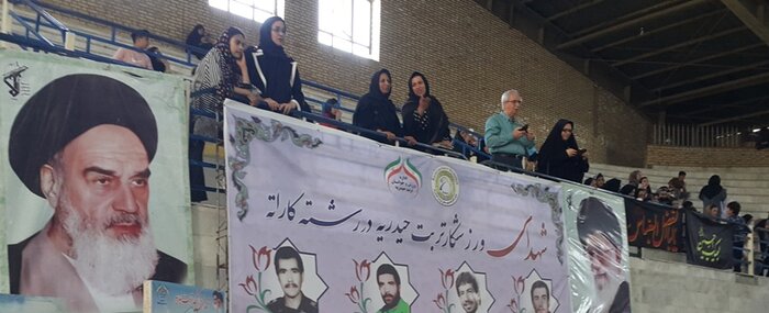 مسابقات کاراته قهرمانی کشور در تربتحیدریه برگزار شد