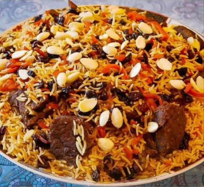 طرز تهیه قابلیپلو ساده افغانستانی