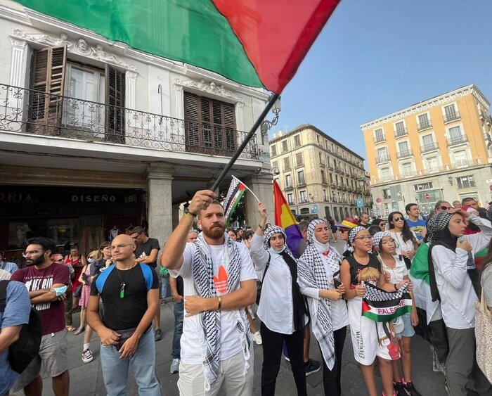 Avrupalı Aktivistler "Apartheid" İsrail Rejimini Protesto Etti