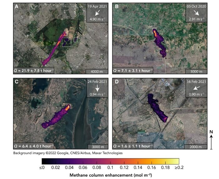 انتشار گسترده گاز آلاینده متان از اماکن دفن زباله 2
