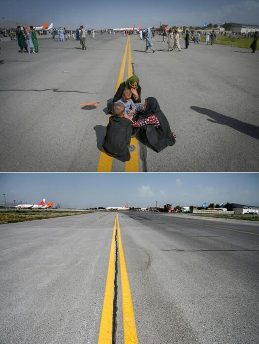 خبرگزاری فرانسه: فرودگاه کابل نماد خروج آشفته آمریکا از افغانستان است