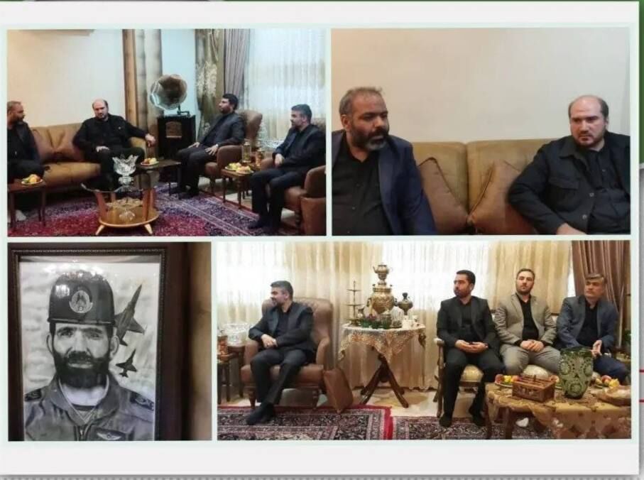 دیدار استاندار تهران با خانواده شهید سرلشکر مصطفی اردستانی دیدار استاندار تهران با خانواده شهید سرلشکر مصطفی اردستانی