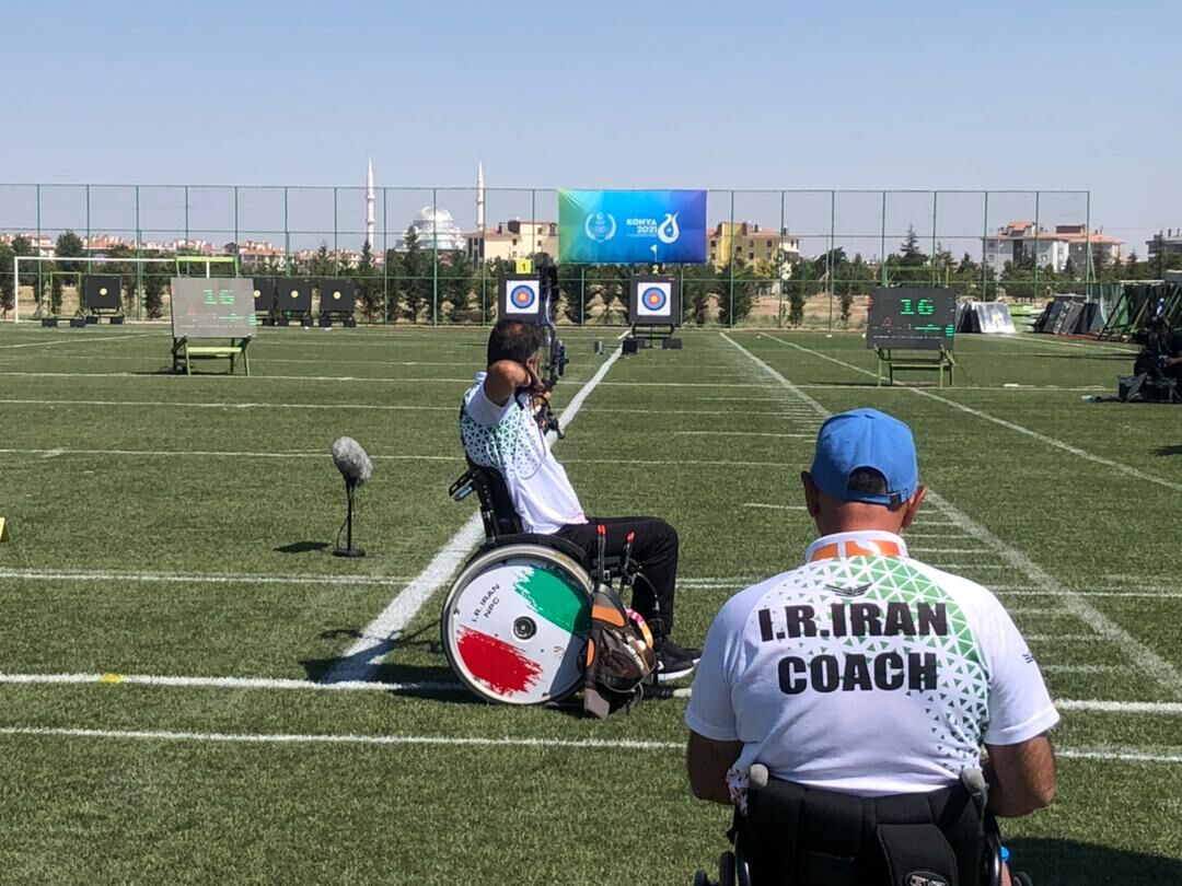 چهار مدال رنگارنگ دیگر تیم پاراتیروکمان ایران در قونیه