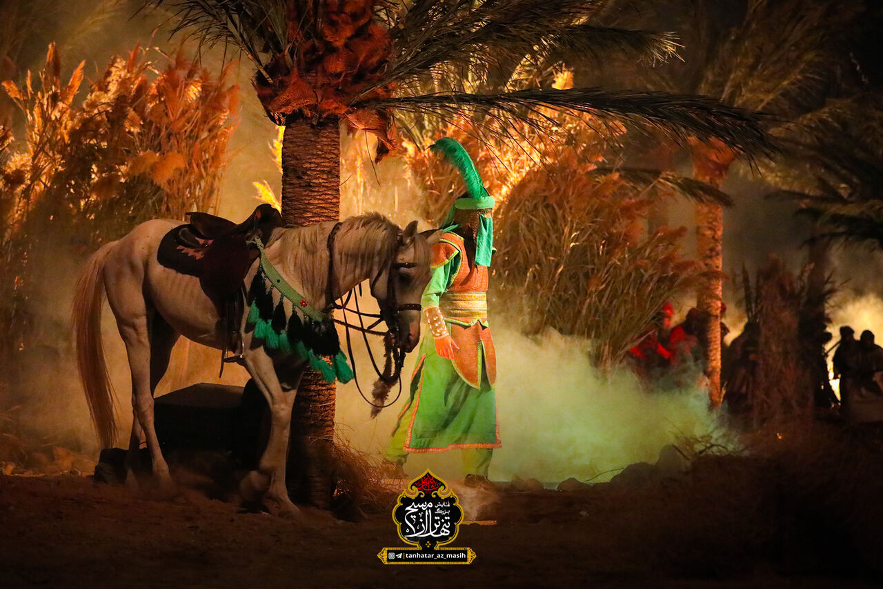 آغاز نمایش بزرگ میدانی «تنهاتر از مسیح» در بوستان ولایت تهران