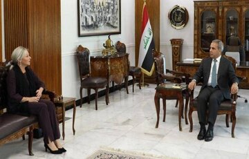 نماینده سازمان ملل در بغداد با رئیس شورای قضایی عراق دیدار کرد 