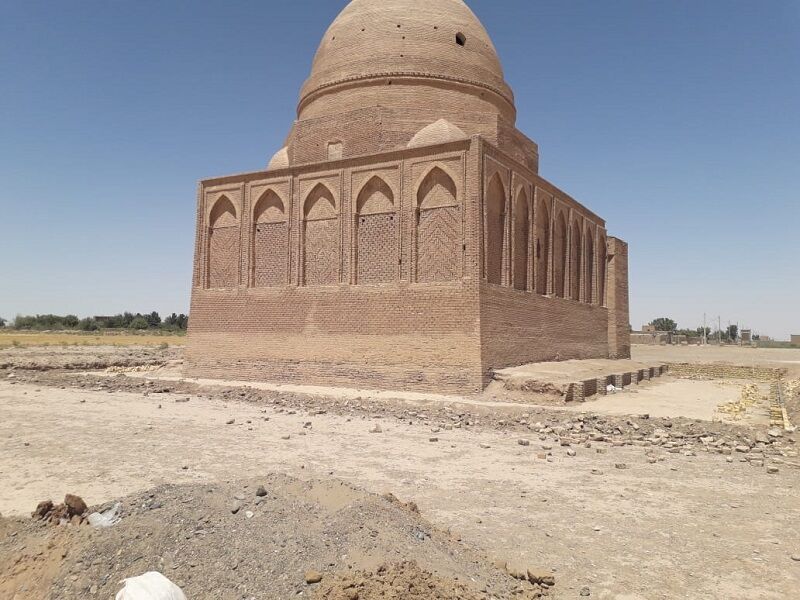 بازسازی اثر تاریخی بابا لقمان سرخس پایان یافت