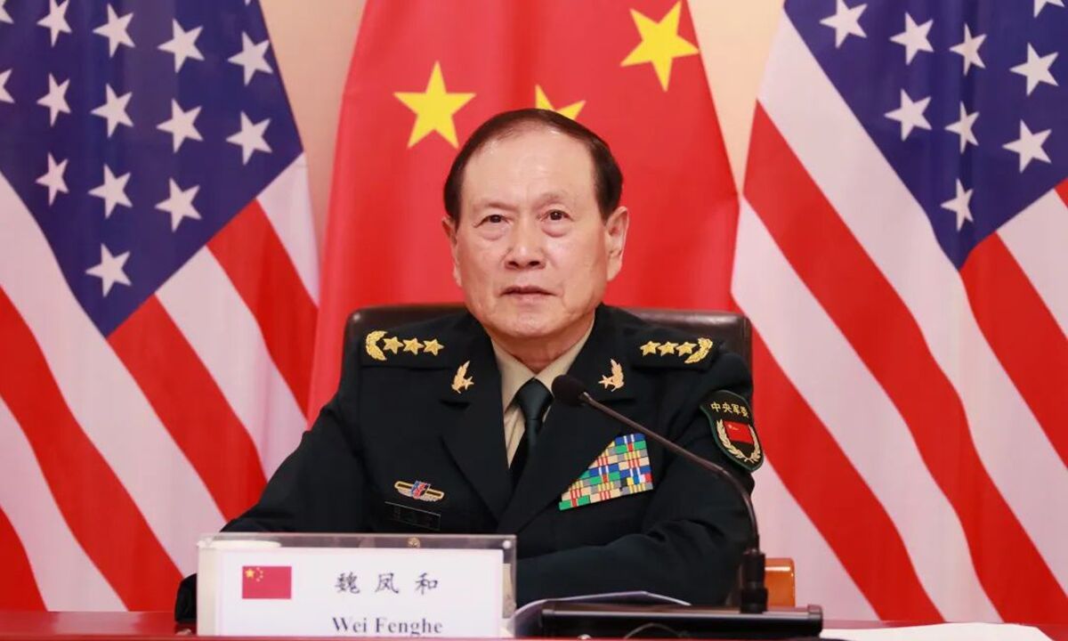 وزیر دفاع چین بر ظرفیت‌های ارتش آزادی‌بخش برای شکست «مزاحمان» تاکید کرد