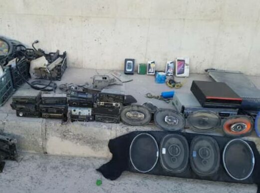 حدود ۲۰۰ دستگاه ضبط و پخش مسروقه در فردیس کشف شد