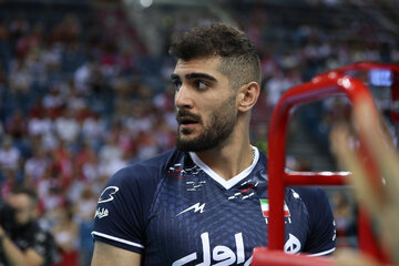 «اسماعیل‌نژاد» امتیازآورترین بازیکن والیبال ایران برابر صربستان شد