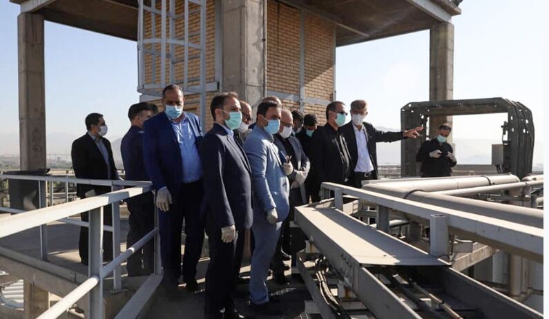بازدید رئیس سازمان بازرسی از تصفیه خانه جنوب پایتخت / صدور دستور تسریع در تکمیل فازهای نیمه تمام