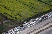 پلیس راه مازندران : ترافیک خودرو در جاده کندوان سنگین است 