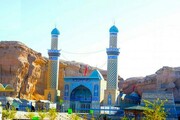 ریزش در زیارتگاه «چشمه امام علی (ع)» در کربلای معلی + فیلم