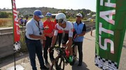 عسگری قهرمان مرحله سوم دوچرخه‌سواری تایم‌تریل کشور شد