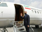 Iran FM leaves Tehran for Yerevan