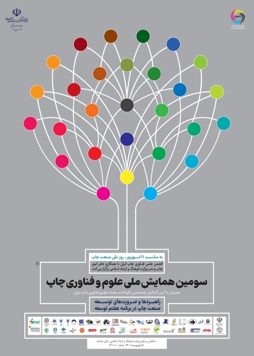 برگزای هشتمین نکوداشت هفته علوم و فناوری چاپ ایران 2