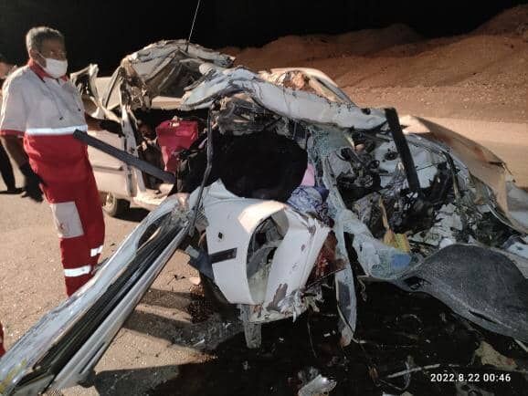 تصادف  در جاده بندرلنگه،۶ فوتی بر جا گذاشت تصادف  در جاده بندرلنگه،۶ فوتی بر جا گذاشت