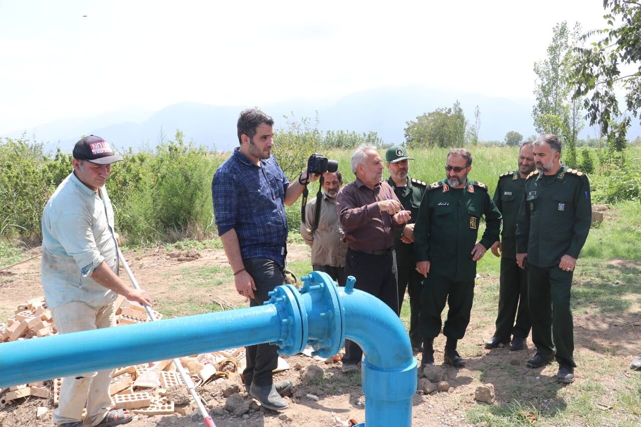 سپاه نینوا گلستان آماده حفر و احداث کانال برای تامین آب کشاورزان استان است