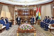 نخست وزیر اقلیم کردستان عراق: آماده گسترش همکاری اقتصادی با جمهوری اسلامی ایران هستیم