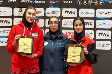 دختر تنیس باز مهابادی نایب قهرمان مسابقات کانتندر اردن شد