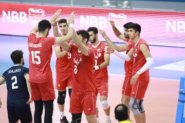 والیبال جوانان آسیا؛ صعود مقتدرانه ایران به مرحله حذفی با پیروزی مقابل هند