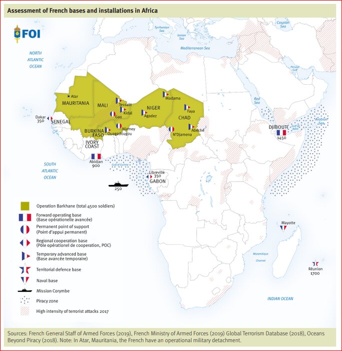 ۳۰۰ سال استعمارگری فرانسه بر ۳۵ درصد قاره سیاه
