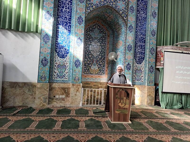 امام جمعه قائمشهر: خشم دشمنان از استقلال ملت ایران است