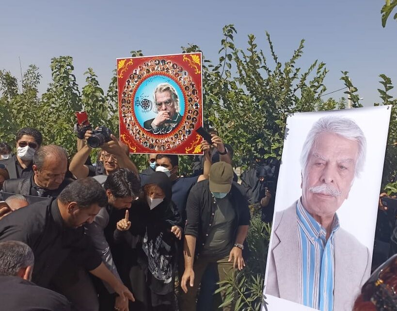 منوچهر اسماعیلی در خاک آرام گرفت  منوچهر اسماعیلی در خاک آرام گرفت