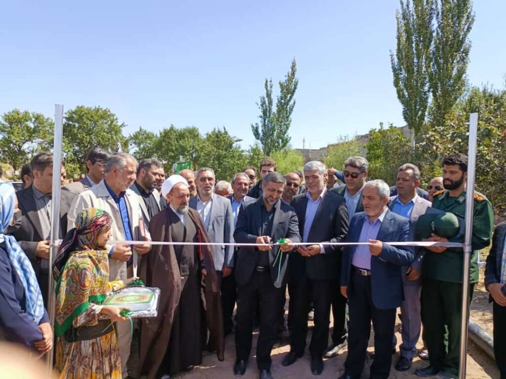 سد معیشتی قرهچی سفلی در مشگینشهر به بهرهبرداری رسید