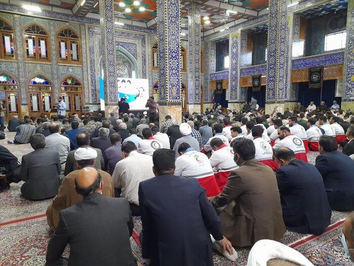 The commemoration of martyrs Rajaei and Bahoner and commemoration of government week was held in Yazd