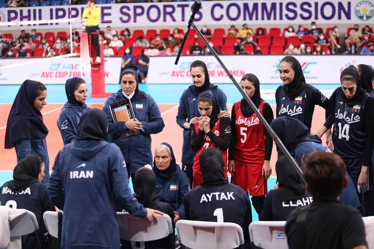 جام کنفدراسیون آسیا؛ تیم ملی والیبال زنان برابر چین هم شکست خورد