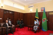 Amir Abdollahian trifft sich mit der Präsidentin von Tansania