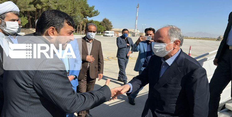 وزیر دادگستری وارد فرودگاه بین المللی زاهدان شد