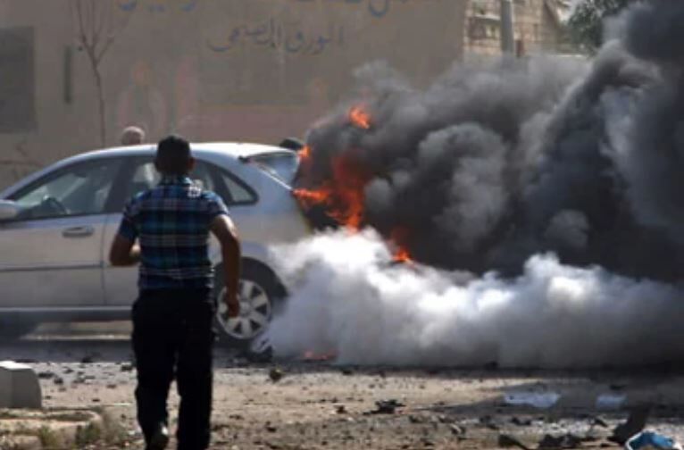 انفجار در مسیر کاروان خودروهای سفارت استرالیا در بغداد
