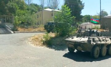 علی‌اف از استقرار نیروهای جمهوری آذربایجان در شهر لاچین خبر داد