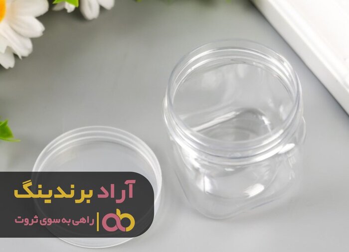 فروش ویژه جار پلاستیکی درب کانتینری در سایز کوچک در شهر بزرگ کرج