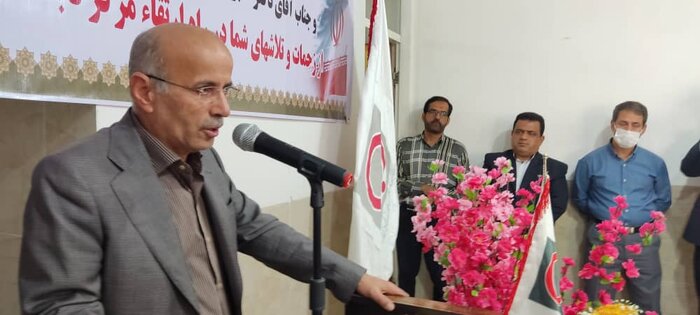 مرکز دائمی انتقال خون لامرد به بهرهبرداری رسید